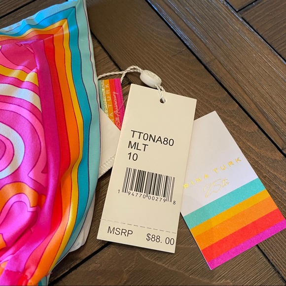 NWT Trina Turk morning sunrise bikini set - Picture 8 of 13